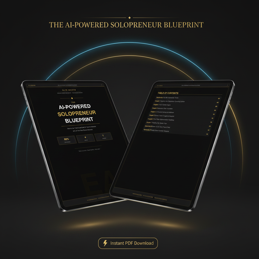 The AI-Powered Solopreneur Blueprint - Digital Ebook PDF \| Elite Archive