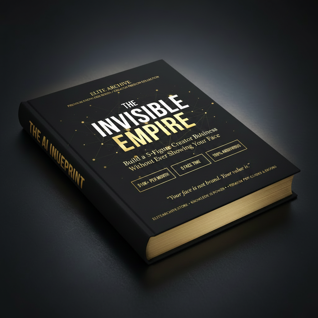The Invisible Empire — Faceless Income Blueprint PDF by Elite Archive