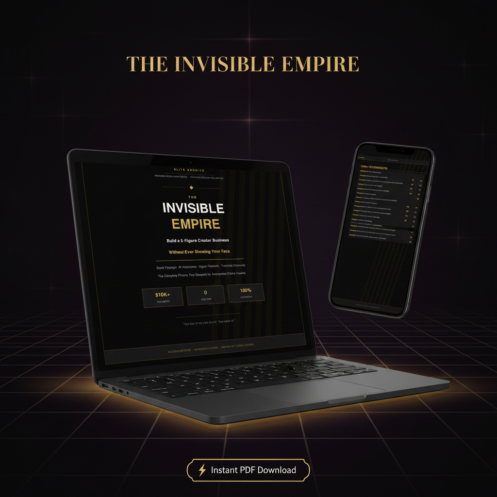 The Invisible Empire: Build a 5-Figure Creator Business - Digital Ebook PDF \| Elite Archive