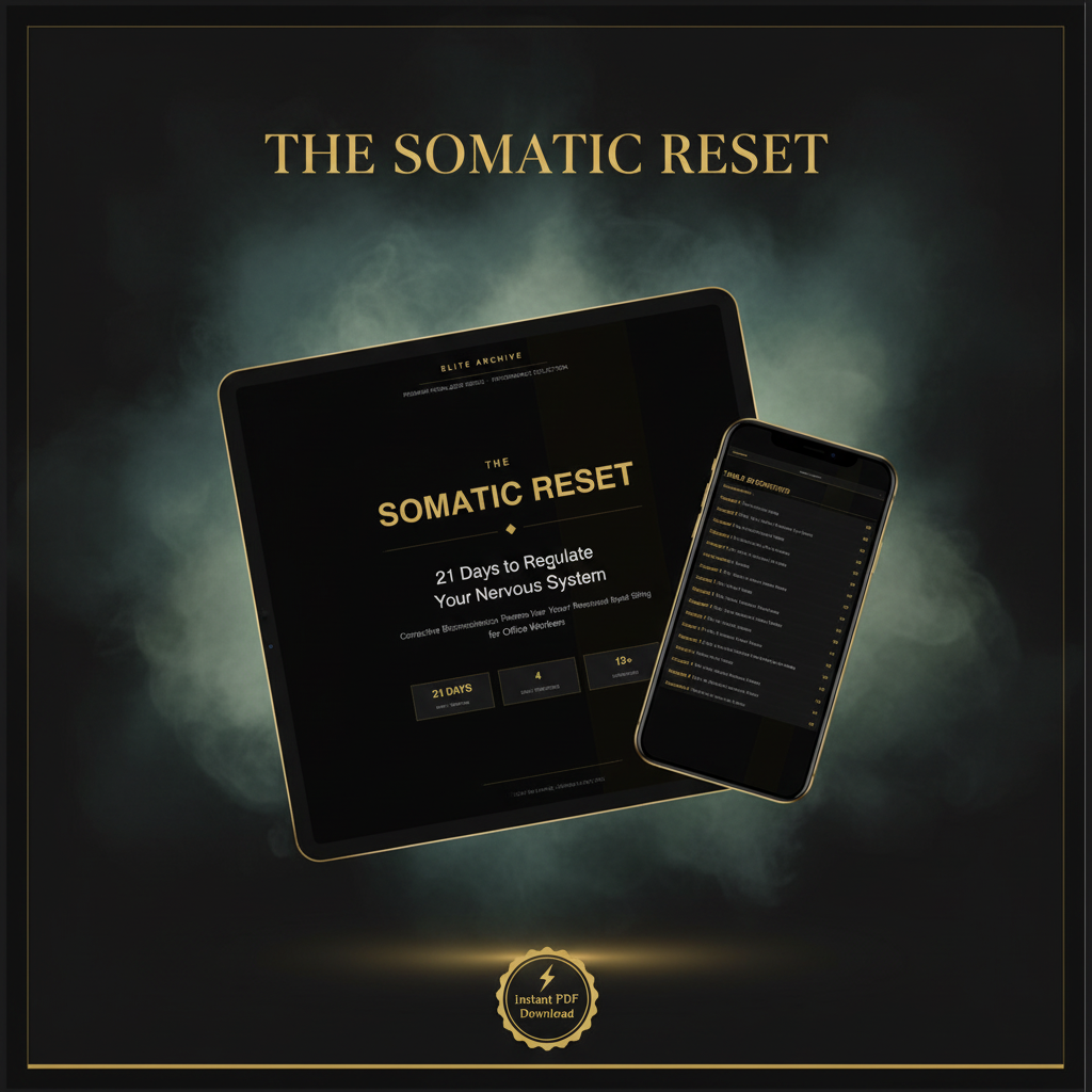 The Somatic Reset: 21 Days to Regulate Your Nervous System - Digital Ebook PDF \| Elite Archive